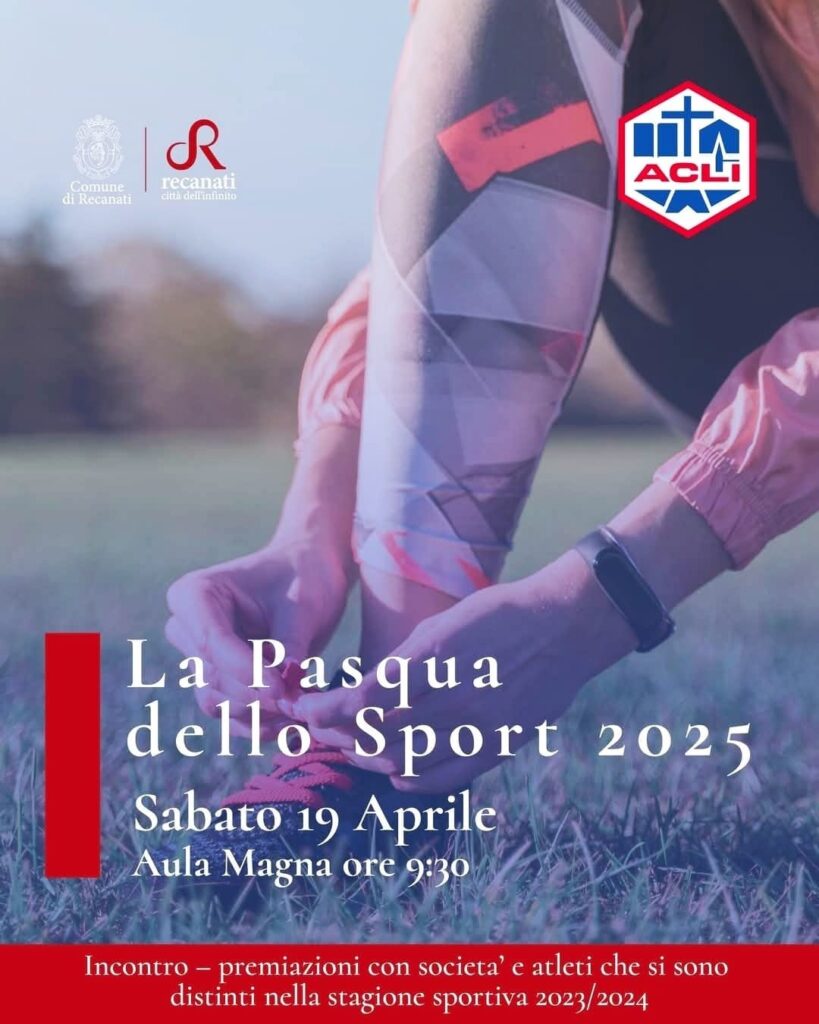 A Recanati si è svolta la PASQUA DELLO SPORT 2025