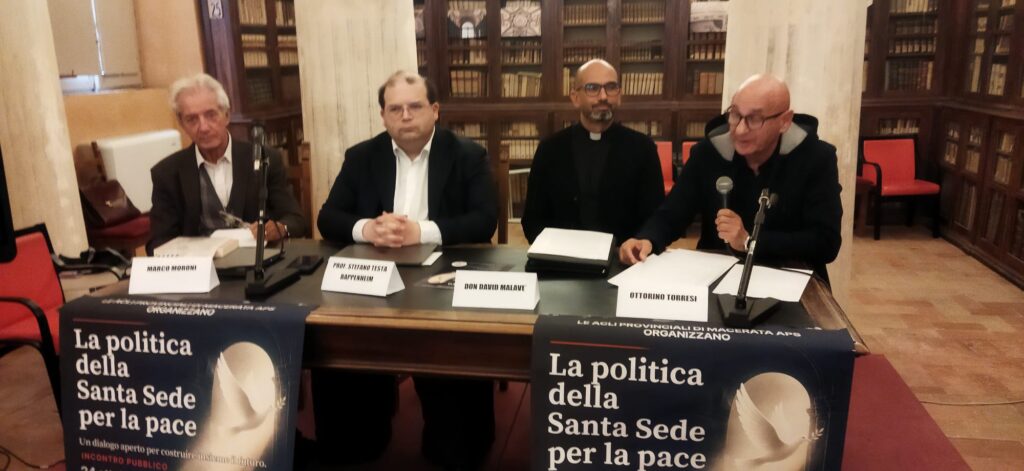 La politica della Santa Sede per la pace: un incontro significativo promosso dalle Acli di Macerata